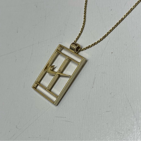 (new) Nike court pendant repurposed to be necklace or decor (without tag) - Picture 5 of 6